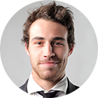 Epoxy concrete coating on a clean garage floor